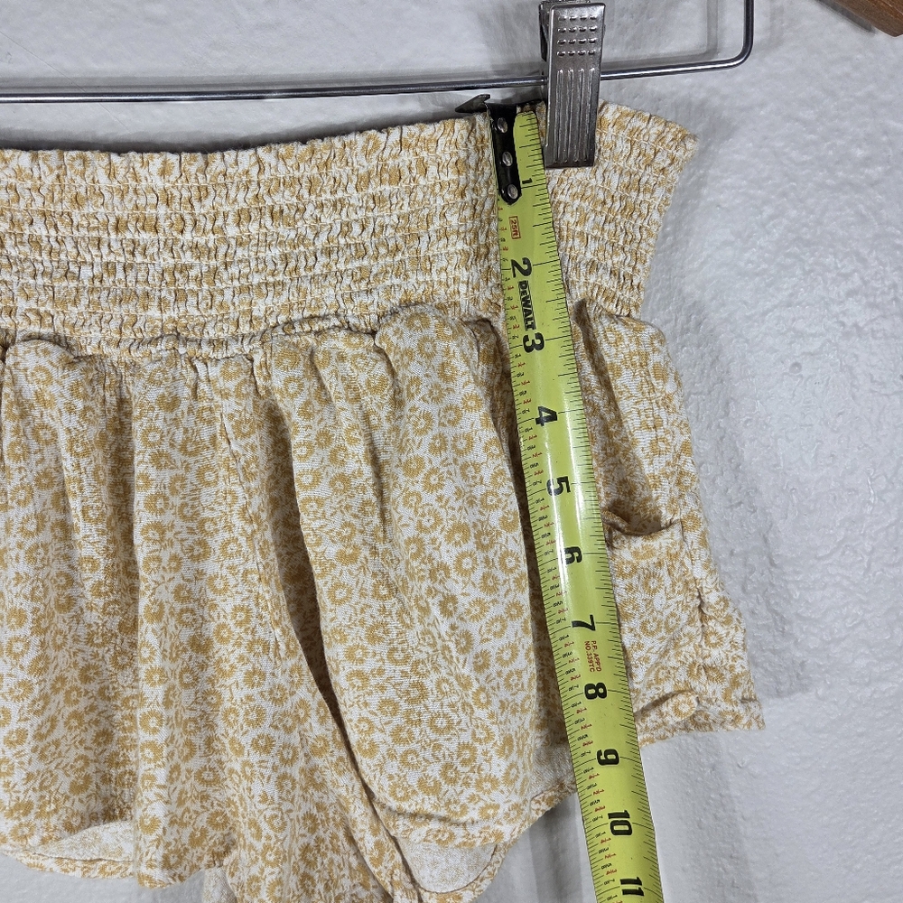 Billabong Waves All Day Mini Shorts Size S Check Stretch Elastic Waist Pockets - Picture 14 of 16